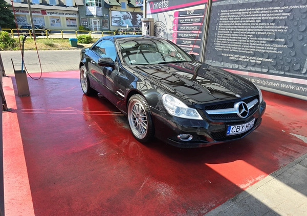 Mercedes-Benz SL cena 66400 przebieg: 199000, rok produkcji 2002 z Brodnica małe 466